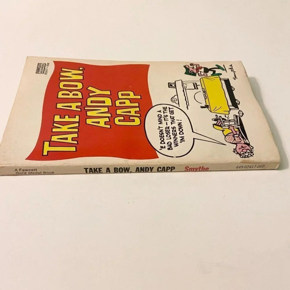 Vintage 1968 Take A Bow Andy Capp by Smythe  Paperback Book - Picture 8 of 12